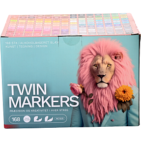 Danpen Twinmarkers 168 stk