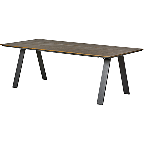 New york havebord - Brun