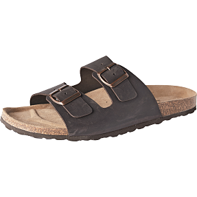 VRS herre slippers str. 43 - brun