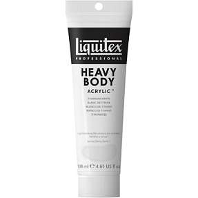 Liquitex heavy body 138ml titanium white 432