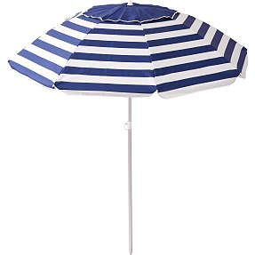 Trofa strandparasol Ø:180 cm - assorteret