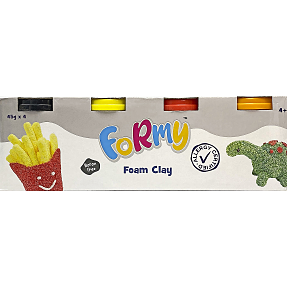 FoRmy Foam Clay - 4 farver