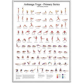 Yoga poses - 70x100 cm