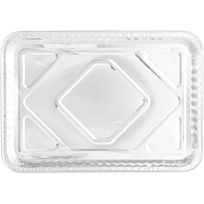 Dangrill 5 stk. store alubakker - 32,5 x 22,5 cm