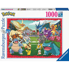 Ravensburger, Pokémon Showdown puslespil - 1000 brikker