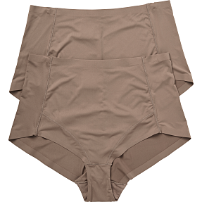 VRS dame 2-pak maxi trusse str. 2XL - brun