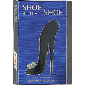 Blue shoe perfume clearance