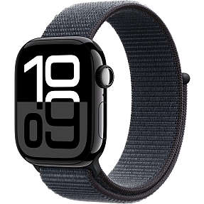 Apple Watch S10  Cell 42 mm - Jet Black Aluminium Sport Loop