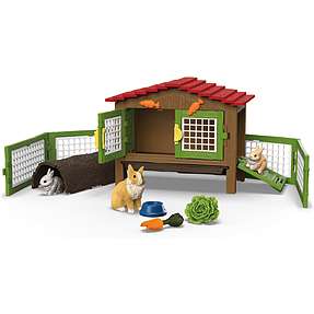 Schleich kaninbur-sæt 42728