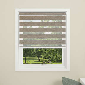 DEBEL Touch Duo rullegardin 130 x 175 cm - cremehvid