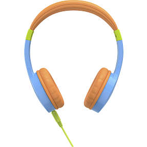 HAMA Teens Guard B børnehøretelefoner - Blå/Orange/Grøn