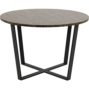 Amble spisebord - brun marmorlook