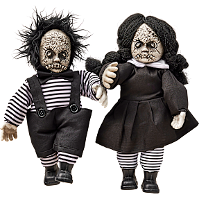 Halloween scary dukke - flere varianter - assorteret