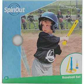 SpinOut baseballsæt