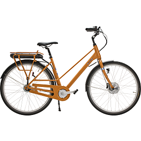 SCO Premium E-Metropolis dame elcykel 8 gear 28" 15AH 2025 - abrikos