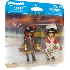 Playmobil Piratkaptajn og rødjakke 70273