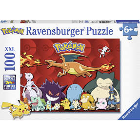 Ravensburger, My Favourite Pokémon puslespil - 100 brikker