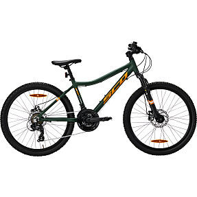 SCO Extreme Børne mountainbike 21 gear 24" 2023 - grøn