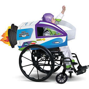 Disney Buzz Lightyear rumskib kørestolscover