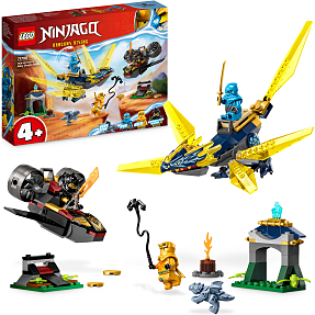 LEGO® NINJAGO® Nya og Arins drageungekamp 71798