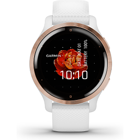 Garmin Venu 2s smartwatch - Rosaguld/hvid