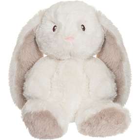 Teddykompaniet Mocca kaninbamse 25 cm - creme