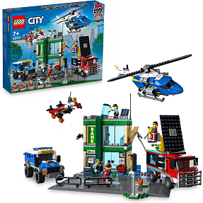 LEGO® City Politijagt ved banken 60317