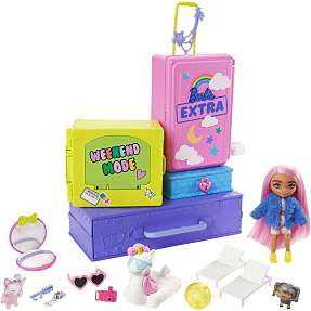 Barbie Extra minidukke og kæledyr
