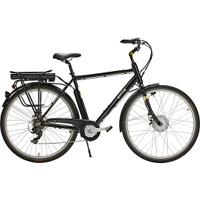 SCO E-Modern herre elcykel 7 gear 28" 10,4AH 2025 - sort