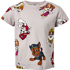 Paw Patrol T-shirt str. 110/116 - brun