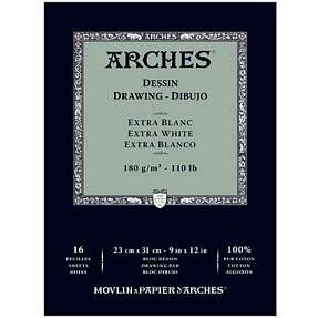 Arches drawing pad glue 180 g 23x31 cm 16 sh.