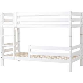 Hoppekids ECO Luxury køjeseng med sengehest og stige 90x200 cm