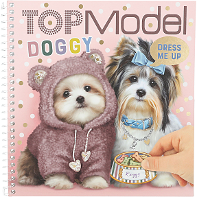 TOPModel Dress Me Up Stickerbog DOGGY