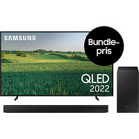 Omvendt brænde te Samsung 75" QLED TV QE75Q60B Inkl. Samsung HW-B440 2.1 Soundbar | Køb på  Bilka.dk!