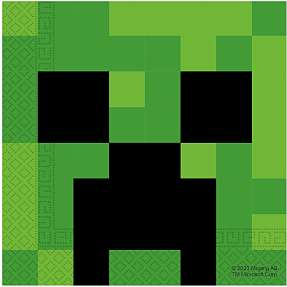 Minecraft servietter 33x33 cm 20-pak