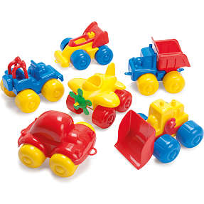 Dantoy køretøjer - flere varianter - assorteret