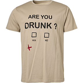 VRS herre T-shirt str. XL - beige