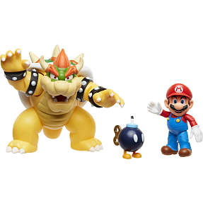 Super Mario vs. Bowser figurer
