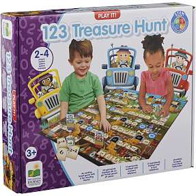 123 Treasure Hunt puslespil