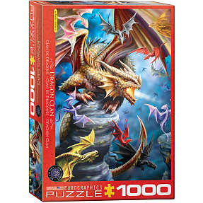 Puslespil Dragon Clan - 1000 brikker
