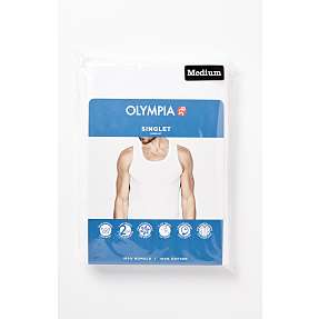 Olympia herre undertrøje str. 2XL - hvid