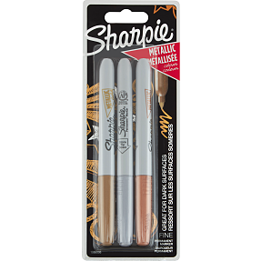 Sharpie metallic 3-blister