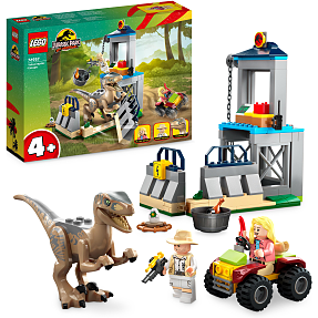 LEGO® Jurassic World Velociraptor-flugt 76957