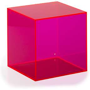 Neon Living Wall Box kvadrat – pink