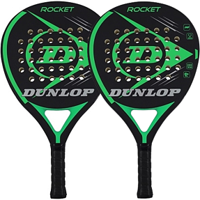 Dunlop Rocket padelbat 2-pak - grøn