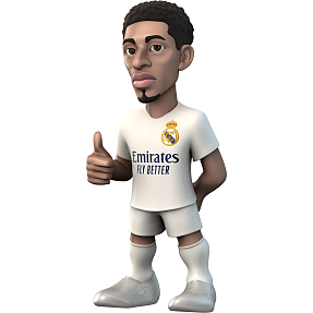 MINIX – Figurines Real Madrid – Pack De 5 Joueurs (Courtois, Vinicius, Bellingham, Carvajal, Mbappé) – 7 Cm – Collection Officielle