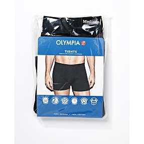 Olympia herre tights str. M - sort