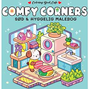 Comfy Corners: Sød & hyggelig malebog