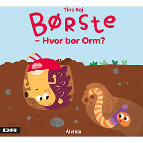 Minisjang - Børste - Hvor bor Orm? - Tine Kej