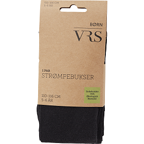 VRS børne strømpebukser str. 9-10 år - sort